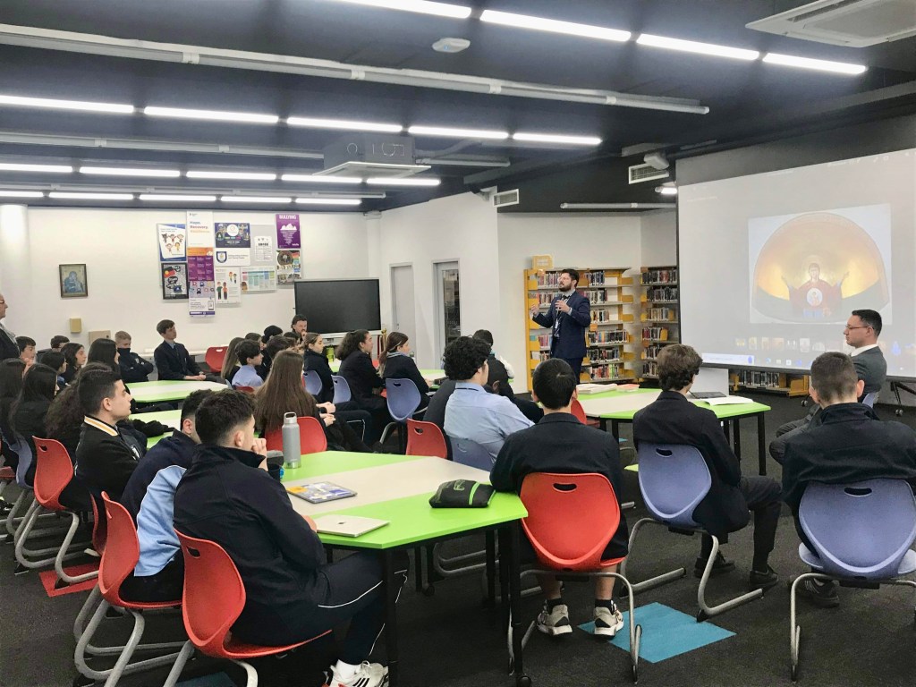 Fostering Growth Through Community Engagement: Dean Kalymnou’s Inspiring Visit to St. John’s&nbsp;College